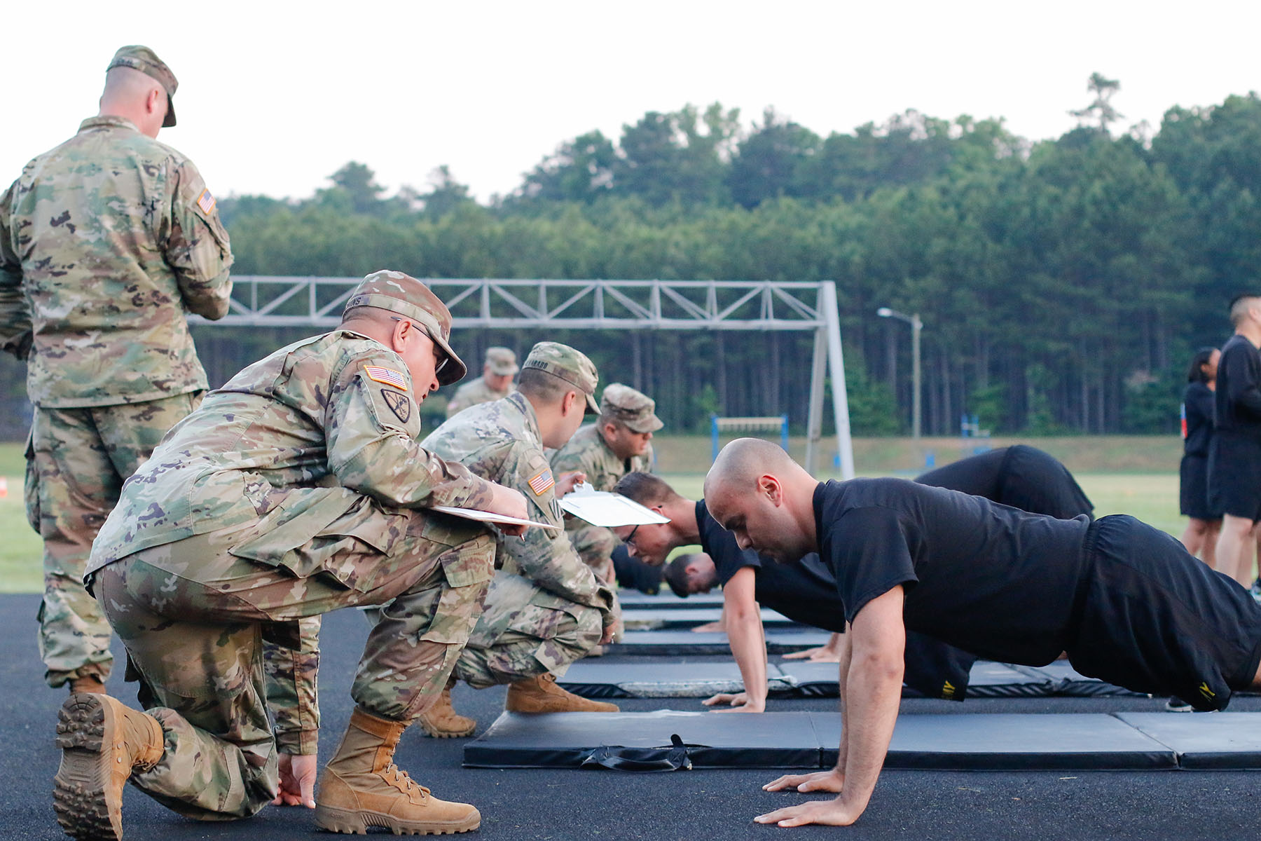US soldiers fitness