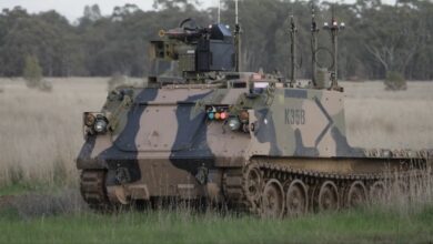 robotic M113AS4 Armored Personnel Carrier