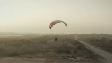 Hamas paraglider