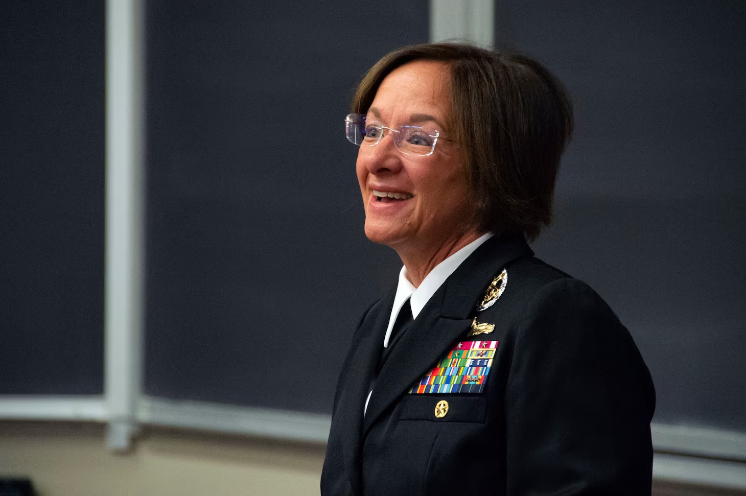 US Navy Admiral Lisa Franchetti