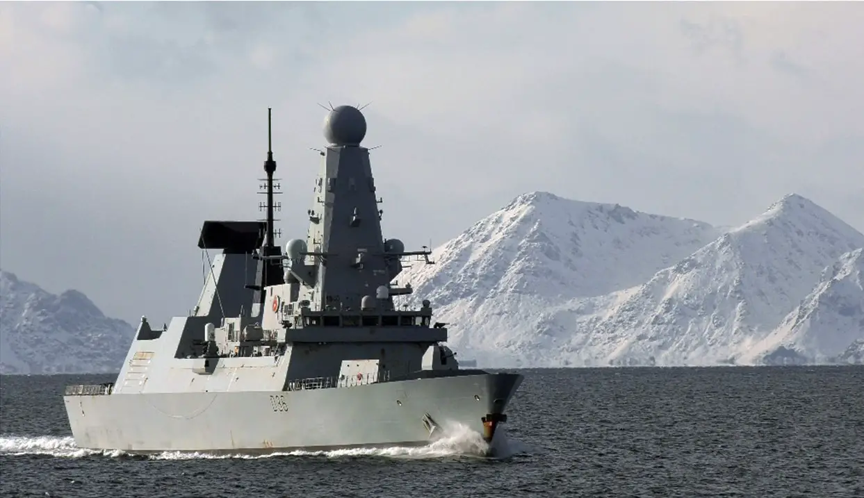 Royal Navy warship