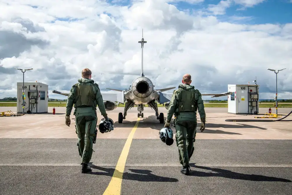 Swedish fighter pilots