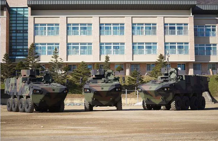 South Korea's advanced command post vehicles