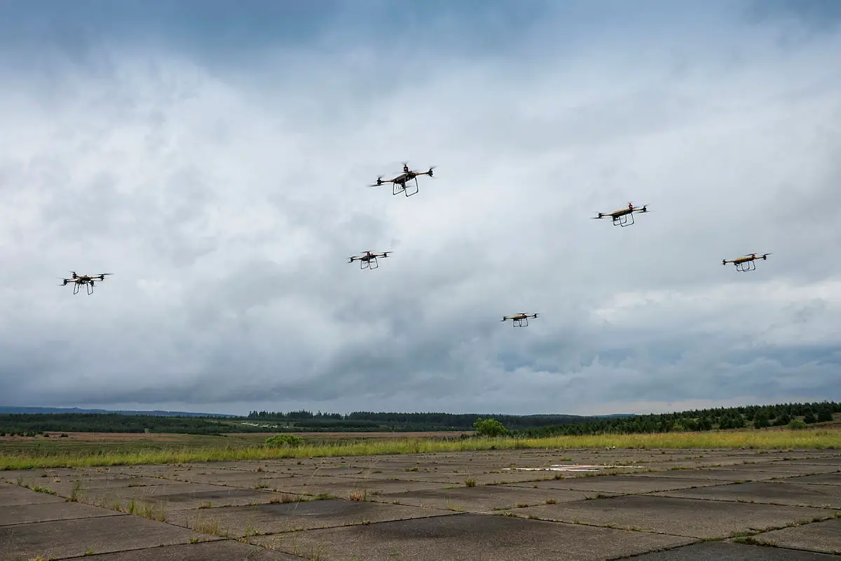 UK Malloy TRV150 drones