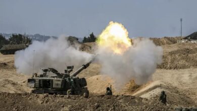 Israel artillery
