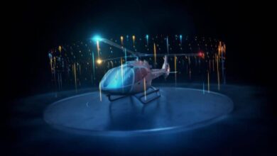 KULR VIBE’s Technology Incorporates Artificial Intelligence and On-Aircraft Sensors to Mitigate Helicopter Vibrations. (Photo: KULR)