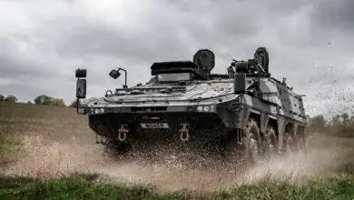 Boxer armored fighting vehicle