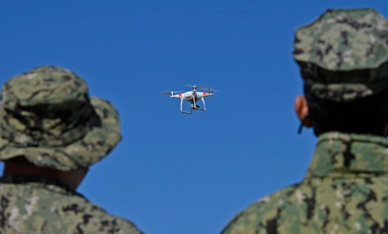 US Navy drone