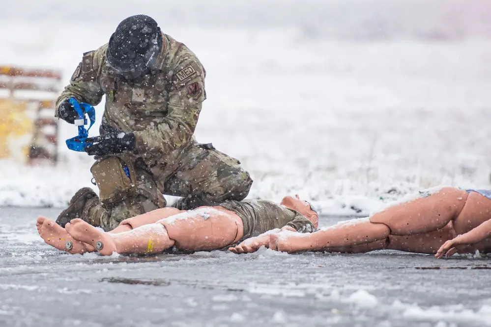 mass casualty combat exercise