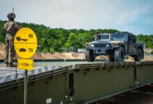 Military support bridge system