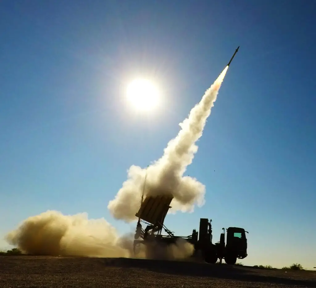 An Iron Dome launcher fires a Tamir missile to protect the citizens and infrastructure of Israel. Raytheon Missiles & Defense and RAFAEL have signed a joint venture to establish an Iron Dome Weapon System production facility in the United States. (Photo: RAFAEL)