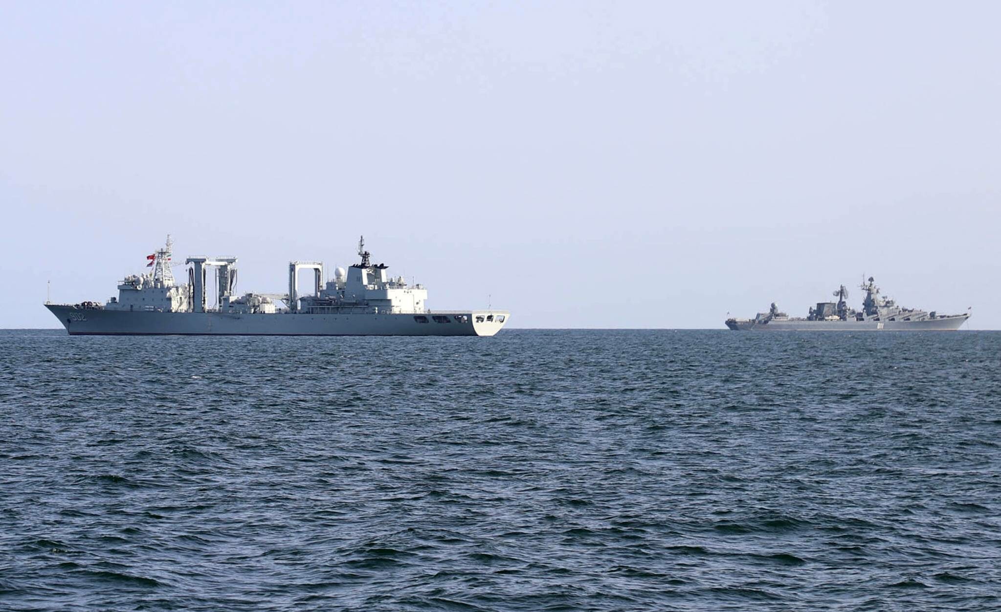 Chinese Navy warship