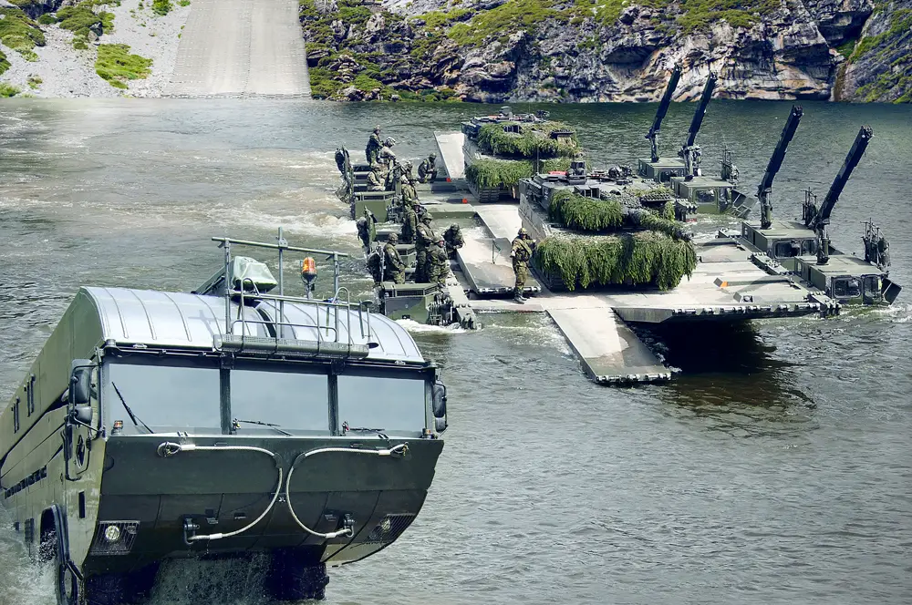M3 amphibious bridge system