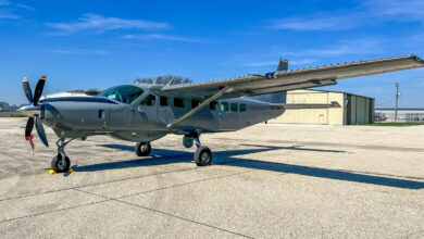 Djibouti Air Force's Grand Caravan EX utility aircraft
