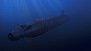 Concept of the French government's third-generation nuclear ballistic missile submarine (SNLE 3G)