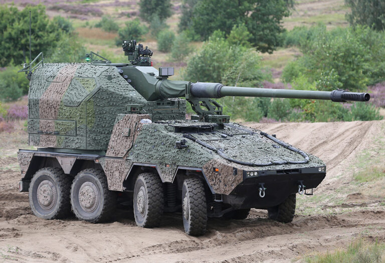 Germany Plans $4 Billion Purchase of 200+ RCH 155 Wheeled Howitzers