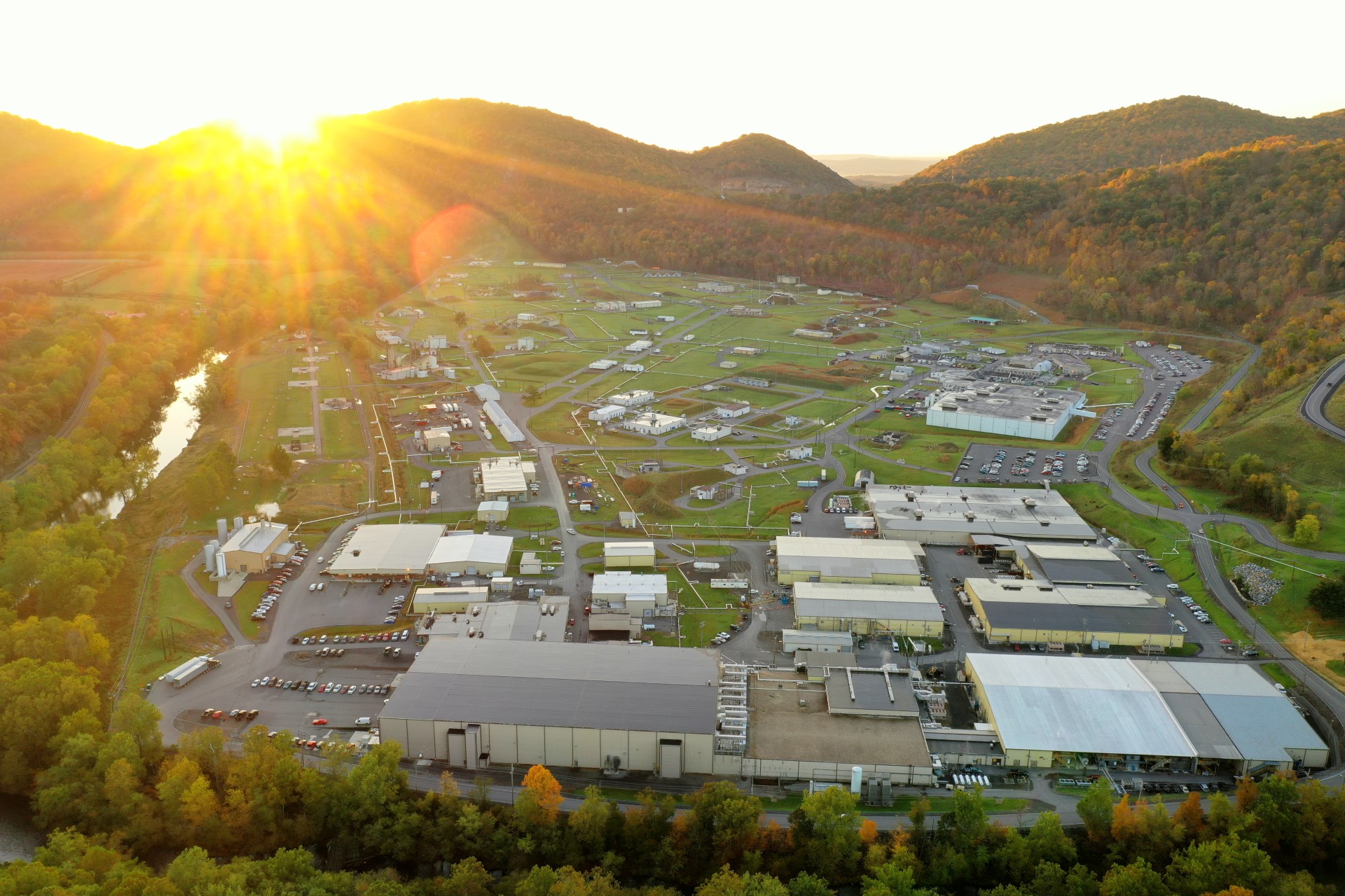 Allegany Ballistics Laboratory facility in West Virginia.