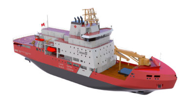 Concept of Canadian Coast Guard's multi-purpose vessel