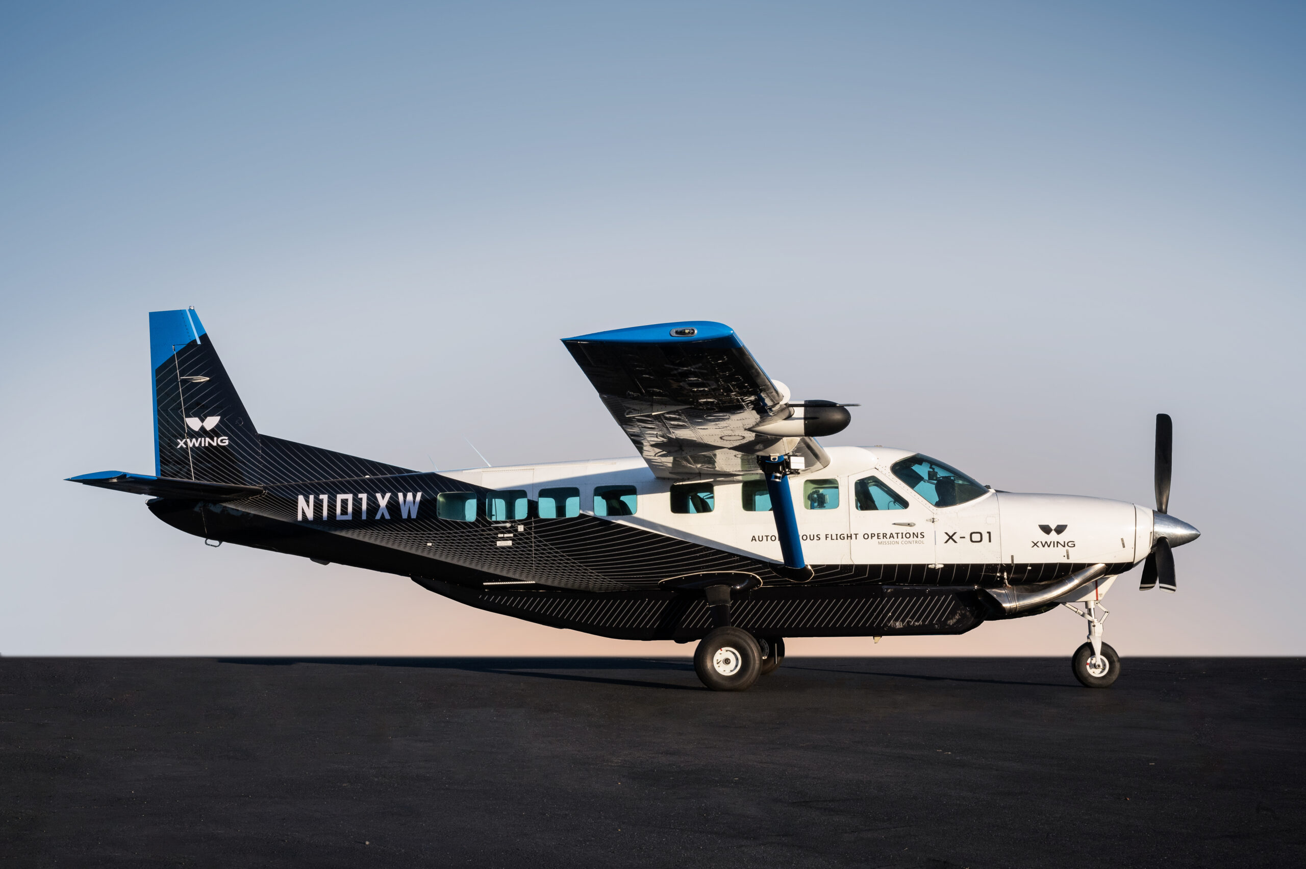 N101XW, a Cessna 208B Grand Caravan that flies autonomously