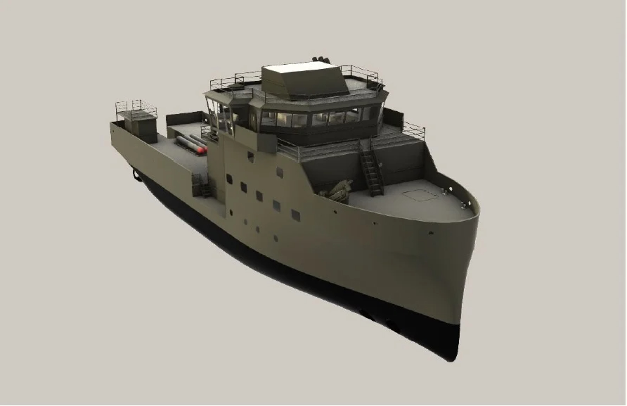 Concept image of work vessel.