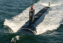 USS New Jersey (SSN 796) Virginia-class nuclear-powered attack submarine. Photo: HII