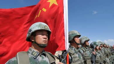 PLA soldiers