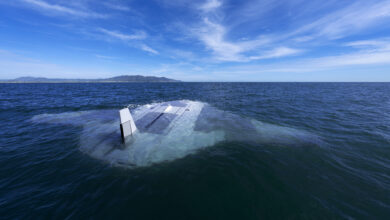 Manta Ray underwater drone