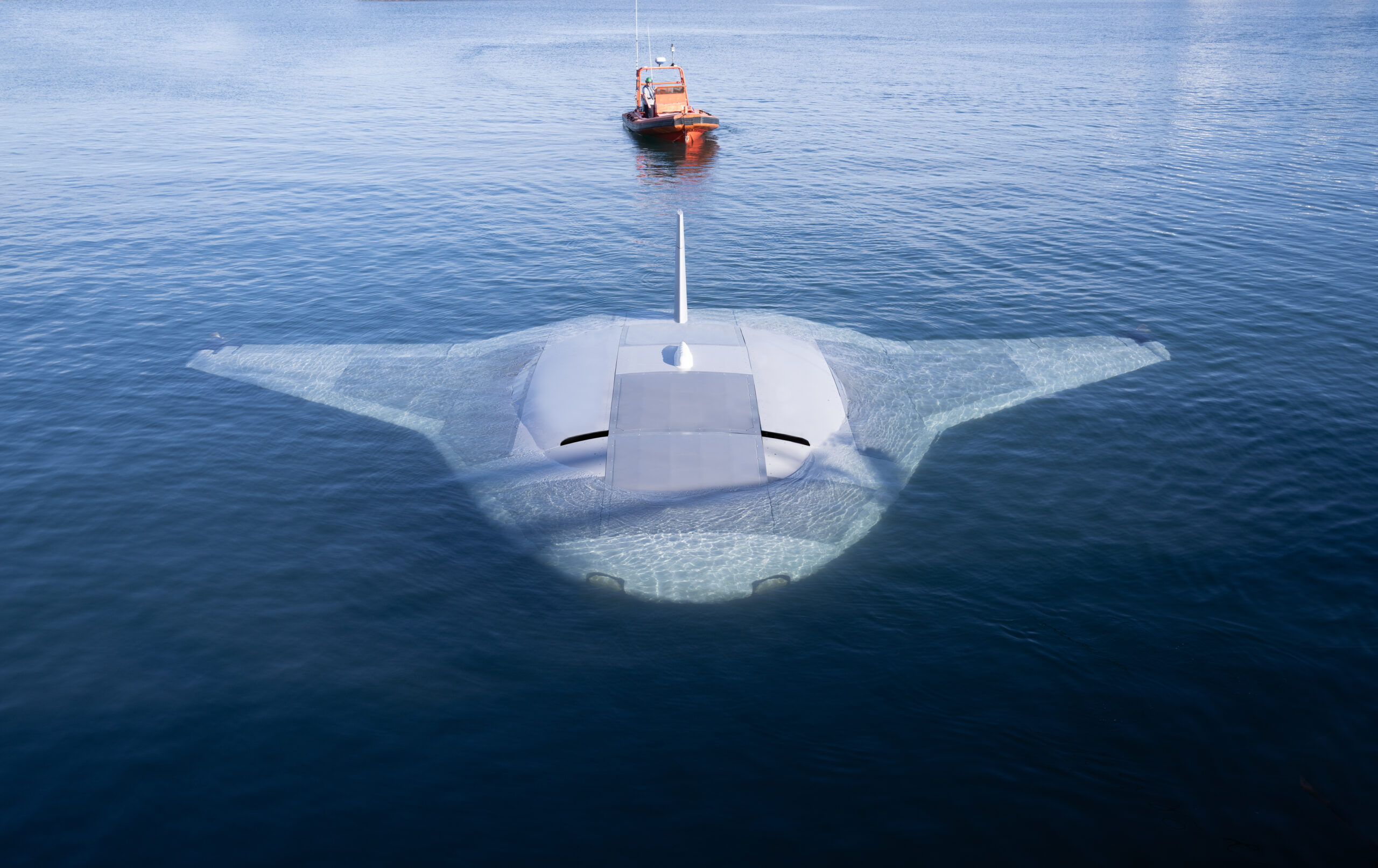 Manta Ray underwater drone
